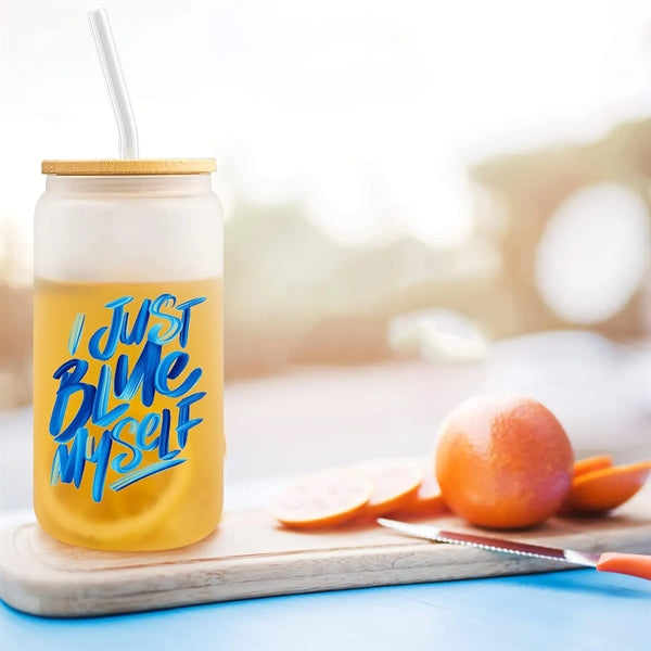 Frosted Glass Cup