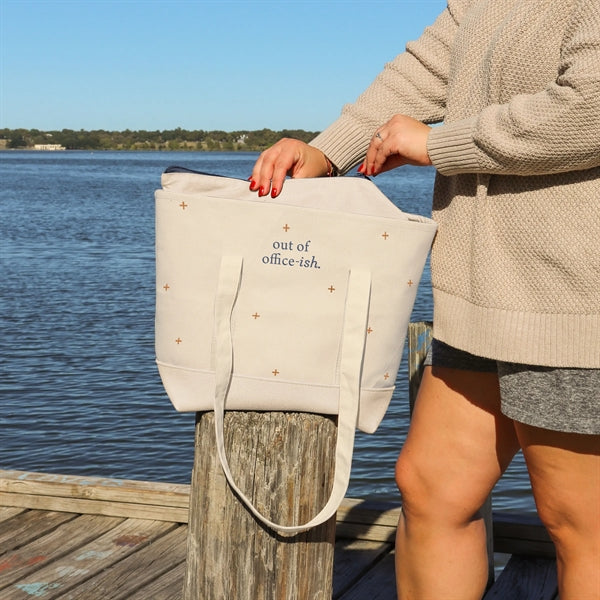 Morris Tote - Medium Zippered