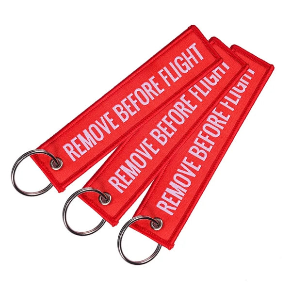 Flight Keychain Tags