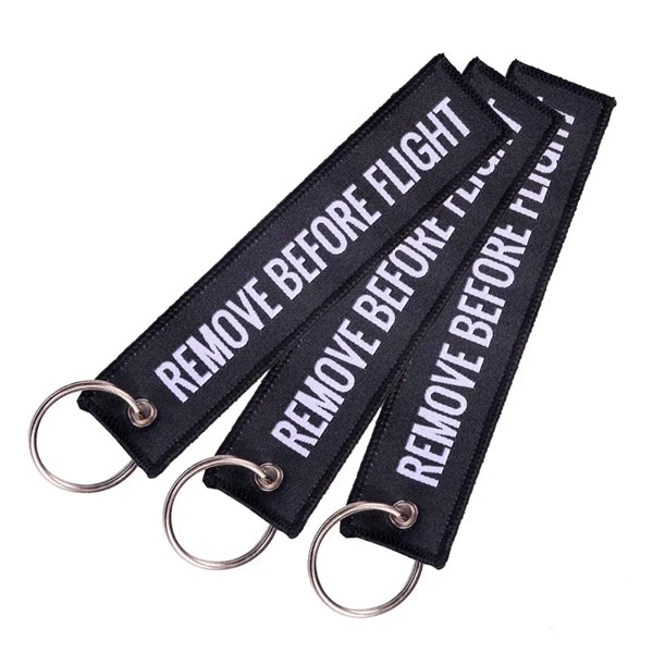 Flight Keychain Tags