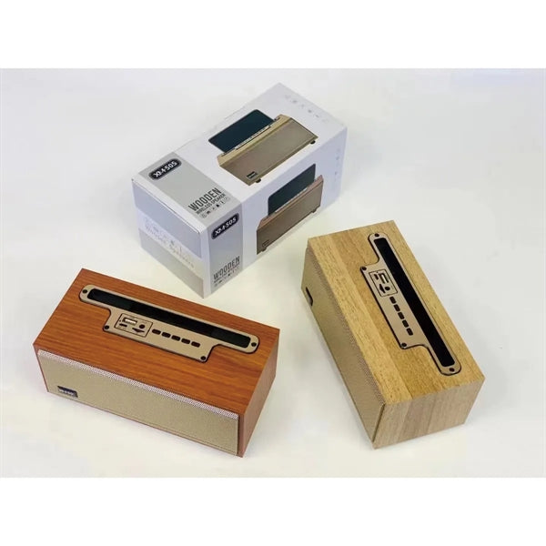 Wooden Retro Bluetooth Speakers