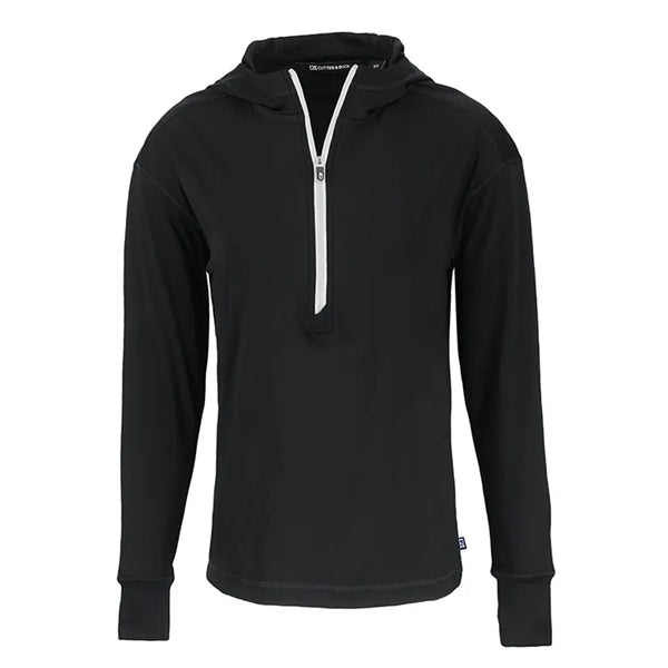 Cutter & Buck Ladies Daybreak Eco Recycled Half Zip Hoodie