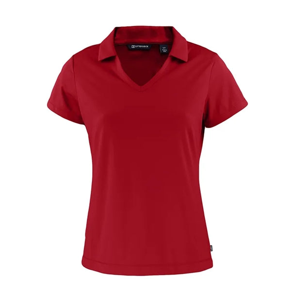 Cutter & Buck Ladies Daybreak Eco Recycled V-Neck Polo