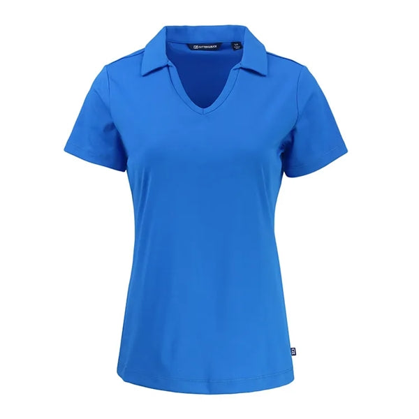 Cutter & Buck Ladies Daybreak Eco Recycled V-Neck Polo