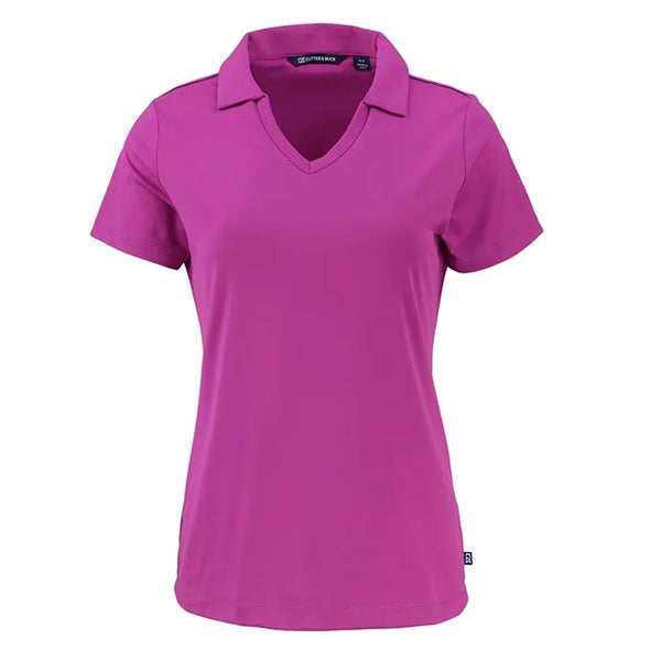 Cutter & Buck Ladies Daybreak Eco Recycled V-Neck Polo