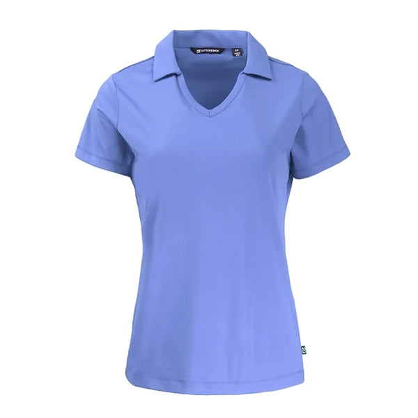 Cutter & Buck Ladies Daybreak Eco Recycled V-Neck Polo