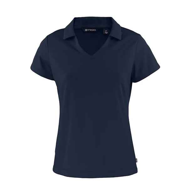Cutter & Buck Ladies Daybreak Eco Recycled V-Neck Polo