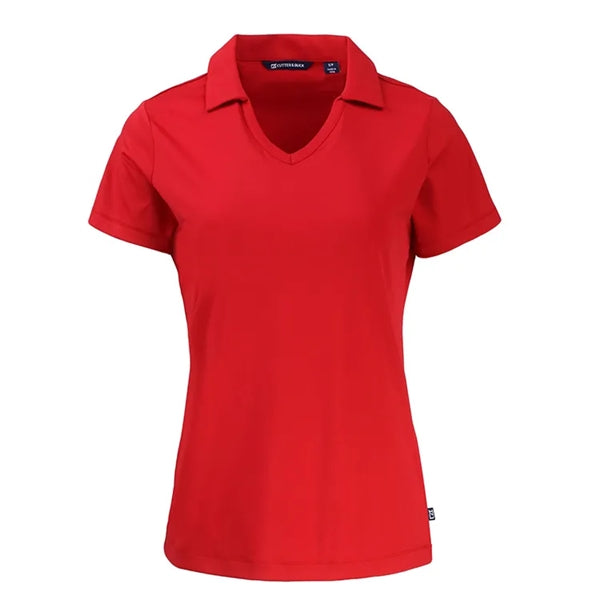 Cutter & Buck Ladies Daybreak Eco Recycled V-Neck Polo
