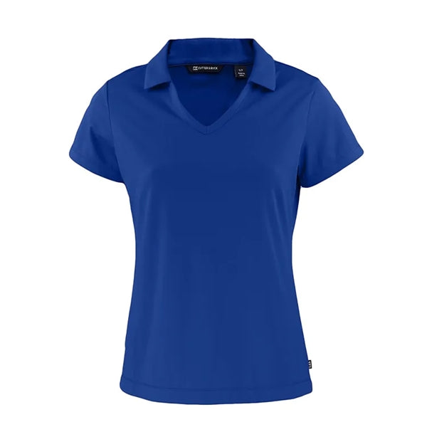 Cutter & Buck Ladies Daybreak Eco Recycled V-Neck Polo