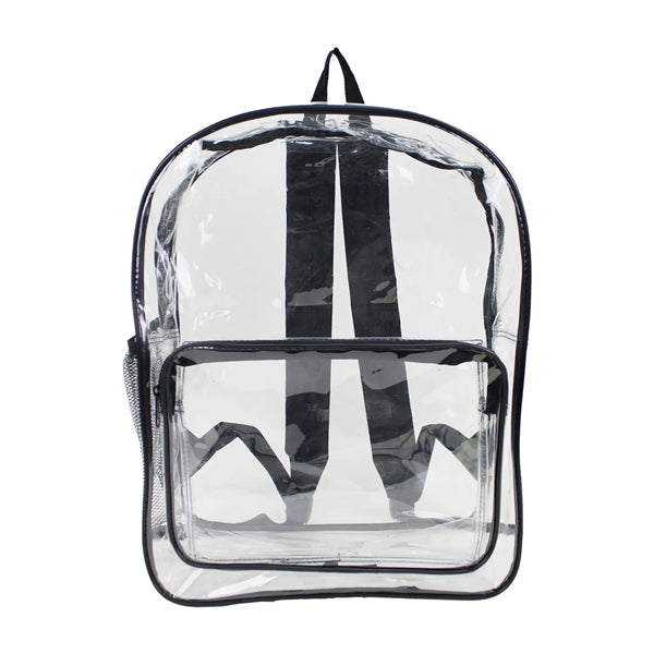 17" Heavy Duty Clear Security Backpack