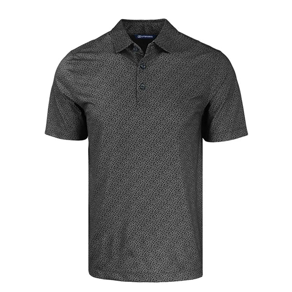 Cutter & Buck Pike Eco Pebble Print Stretch Recycled Polo