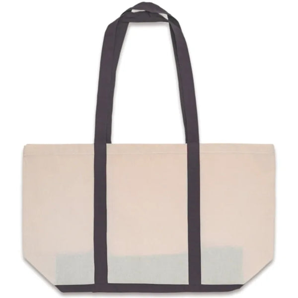 Two Tone Cotton Canvas Tote Bags