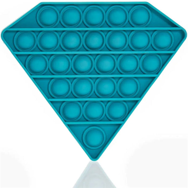 Laser Engraved Silicone Push Pop Bubble Fidget Toys