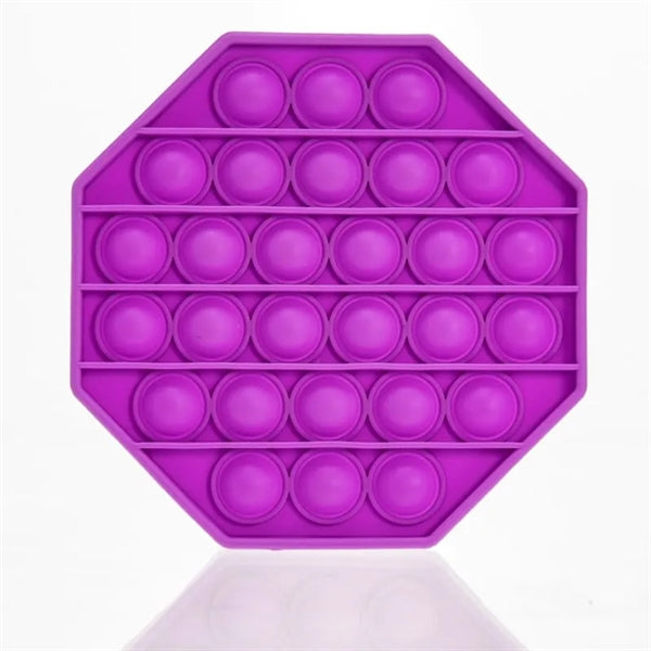 Laser Engraved Silicone Push Pop Bubble Fidget Toys