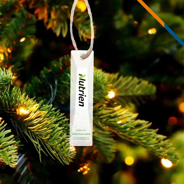 Odayle Rectangle Award Ornament