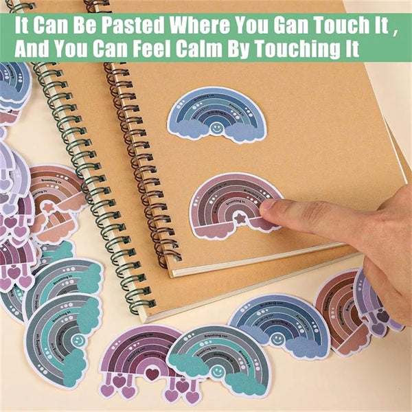 Calm Stickers/Decals for Anxiety Sensory Stickers Relieve Ad