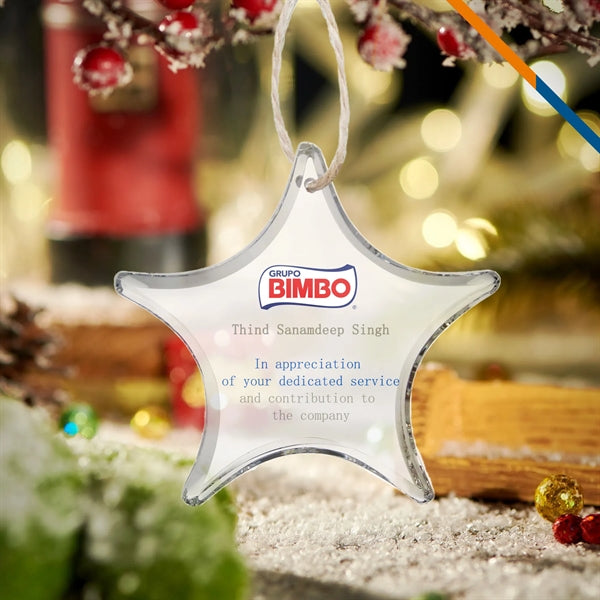 Vicki Star Award Ornament