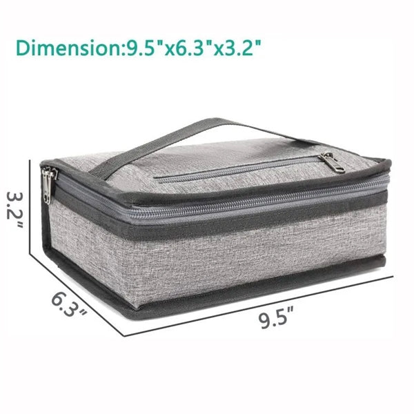 Mini Cooler Bag Thermal Meal Tote Kit with Handle