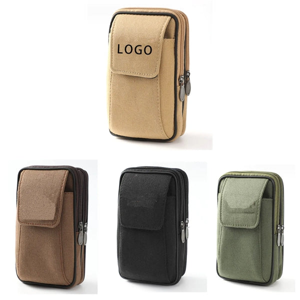 Multifunctional Canvas Waist Bag
