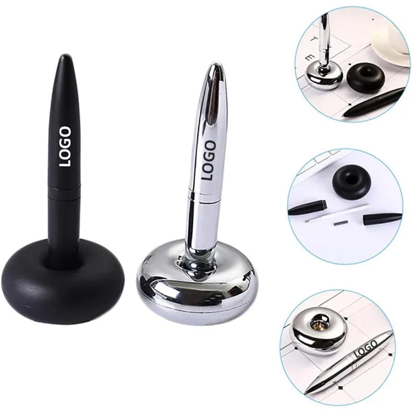 Magnetic Levitation Ballpen With Floating Base