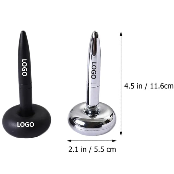Magnetic Levitation Ballpen With Floating Base