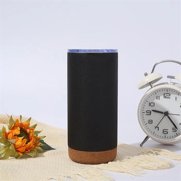 Wooden Bottom Straight Car Cup
