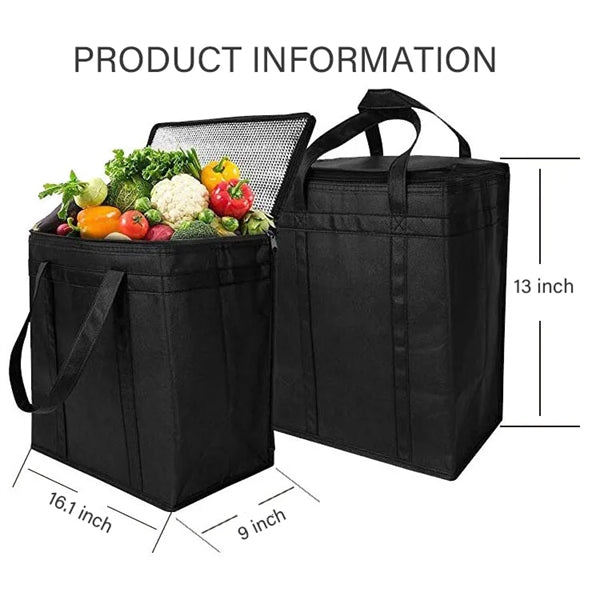 Oxford Large Capacity Insulated Cooler Bag For Food Delivery
