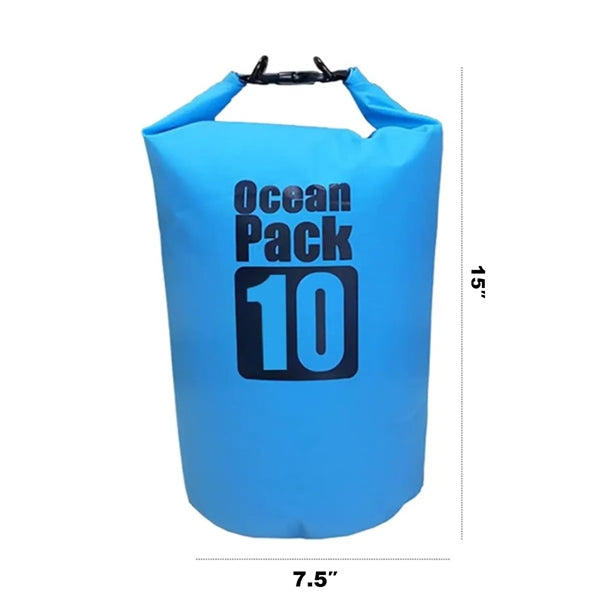 Heavy Weight Waterproof Dry bag With Shoulder Strap 10L