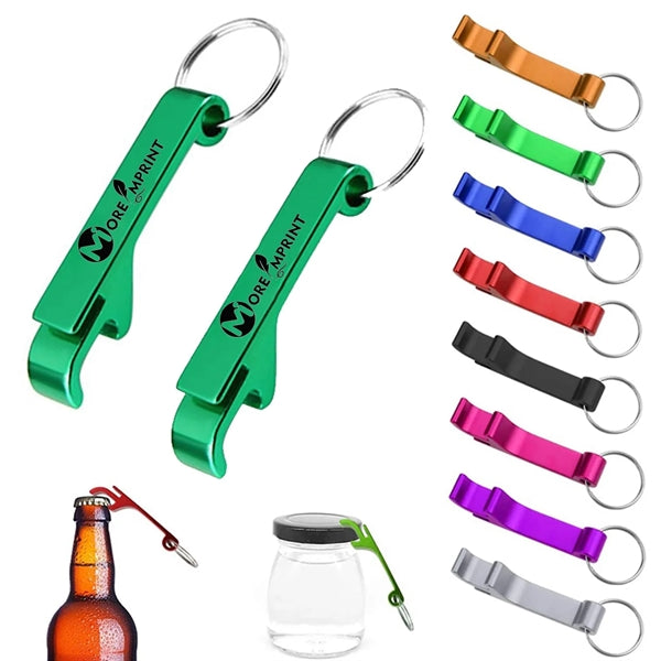 Can and Bottle Opener W/ Keychain