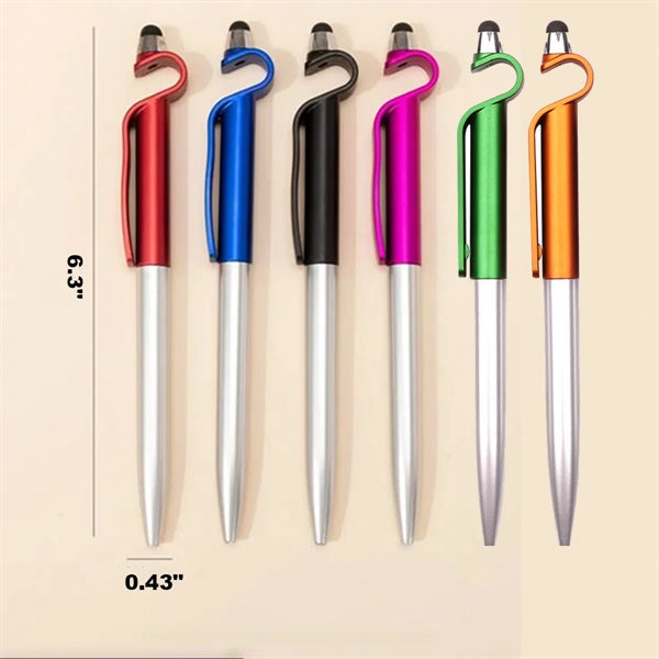 3in1 Mobile Phone Holder Stylus Pen