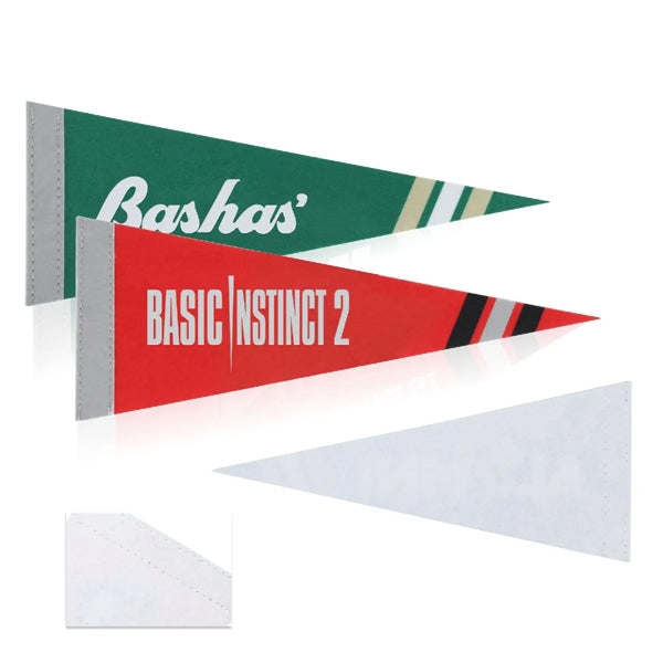 Mini Felt Pennant (10'' X 4'' X 0.05'')