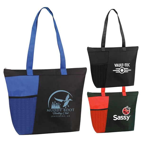 Zipper Tote Bag