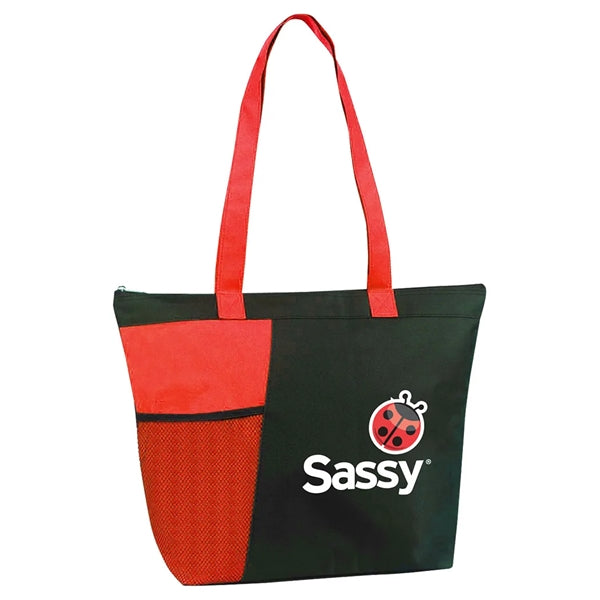 Zipper Tote Bag
