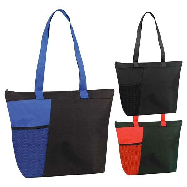 Zipper Tote Bag