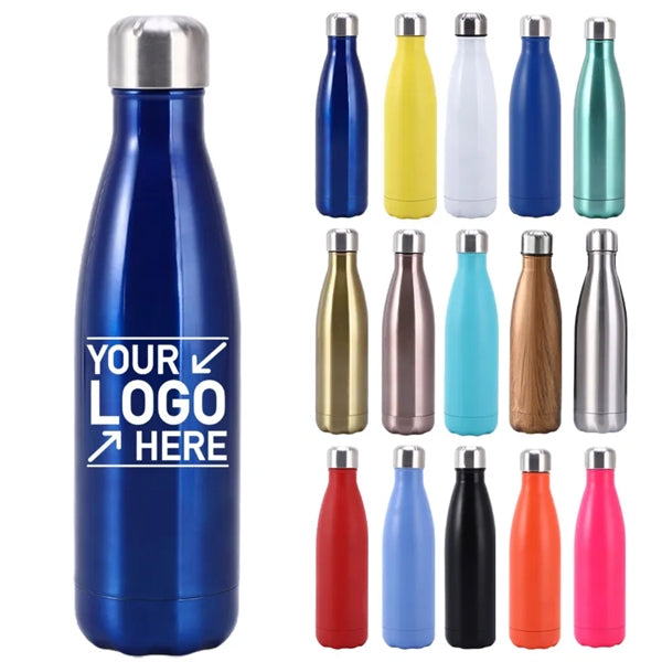 Stainless Steel 17oz. Vacuum Insulated Bottle
