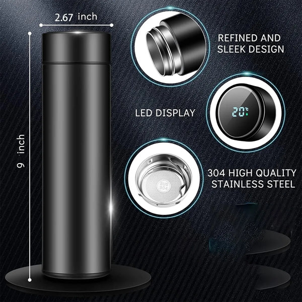 Smart Vacuum Insulate Tumbler with LED Temperature Display