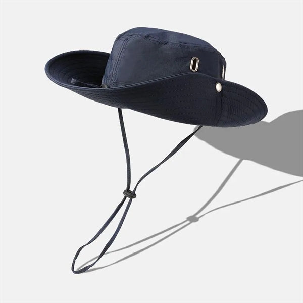 Fisherman Cap Wide Brim Bucket Hat for Fishing & Hiking