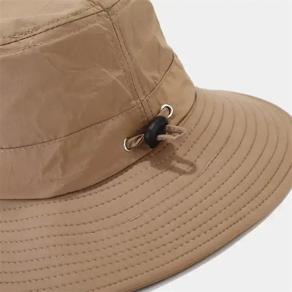 Fisherman Cap Wide Brim Bucket Hat for Fishing & Hiking