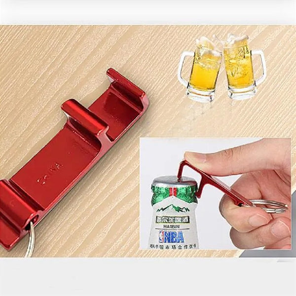 Bottle Opener With Phone Stand Key Chain