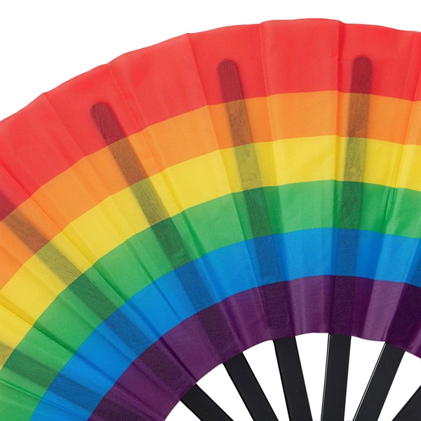 25-inch bamboo pride fan