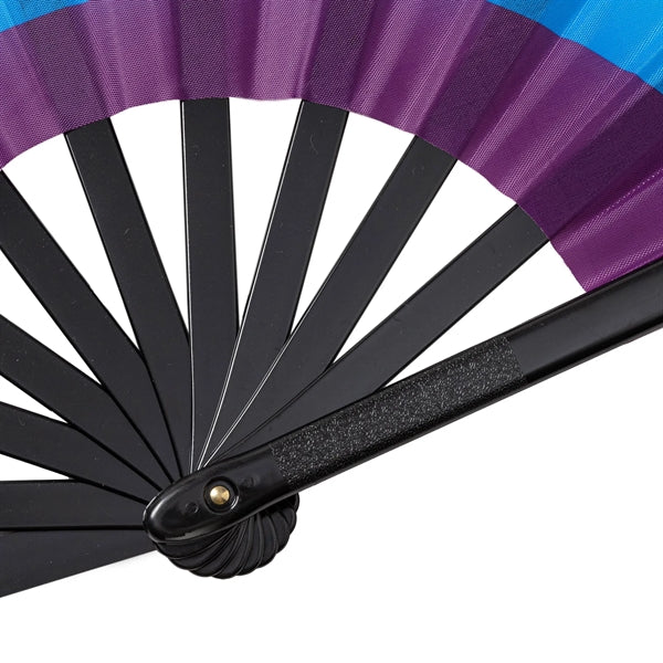 25-inch bamboo pride fan