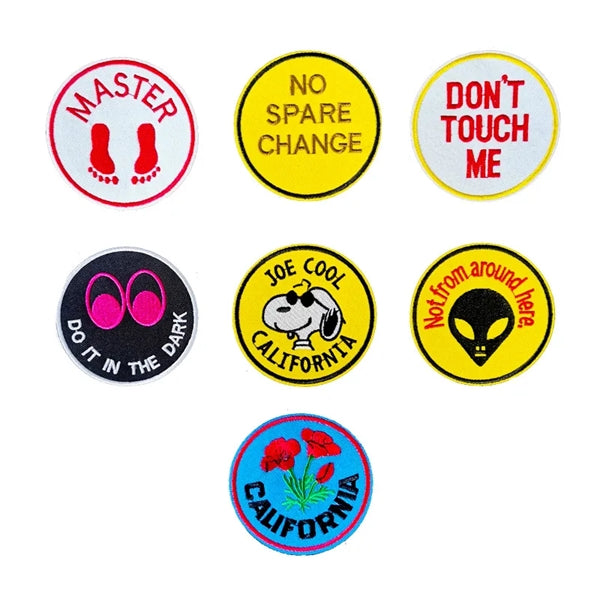 Embroidered patch