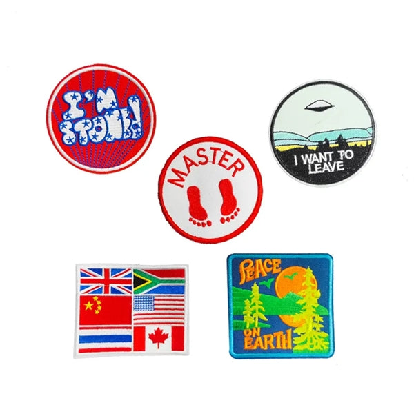 Embroidered patch