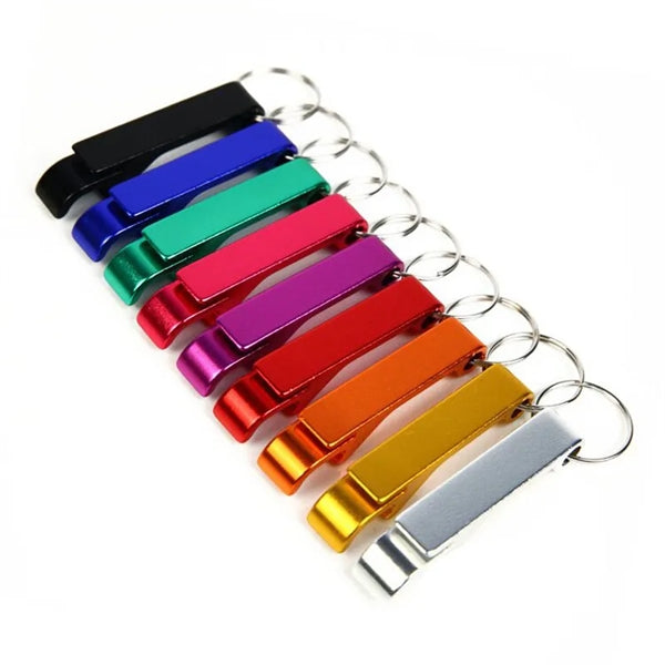 Mini Beer Bottle Opener Keychain