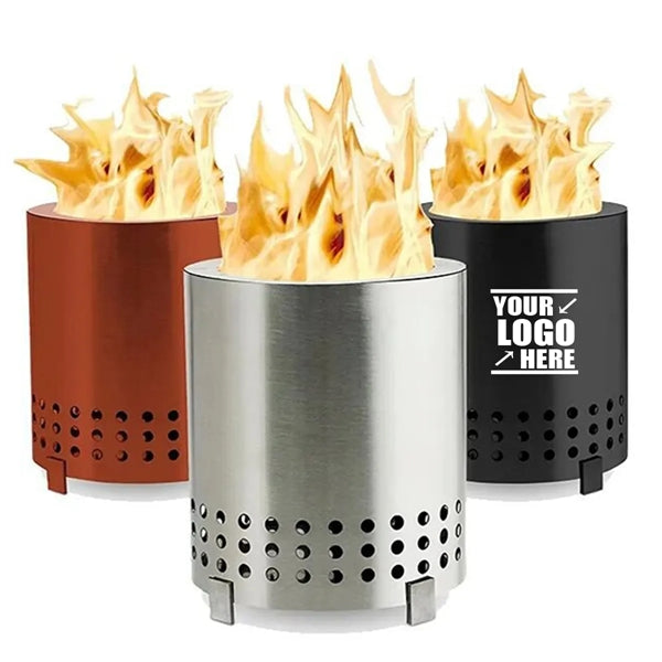 Integrated Tabletop Fire Pit with Stand