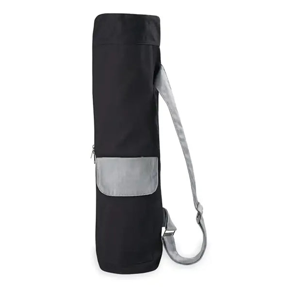 Women Fitness Round Canvas Yoga Mat Carry Tote Bag