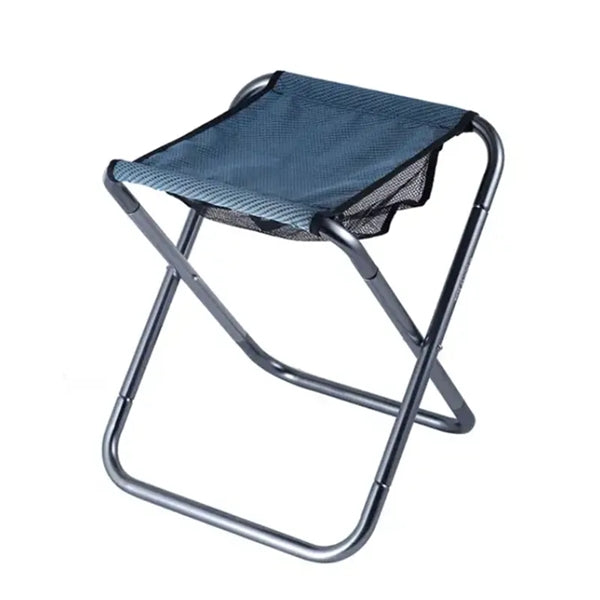 Compact Outdoor Aluminum Camping Fishing Stool Folding Chair