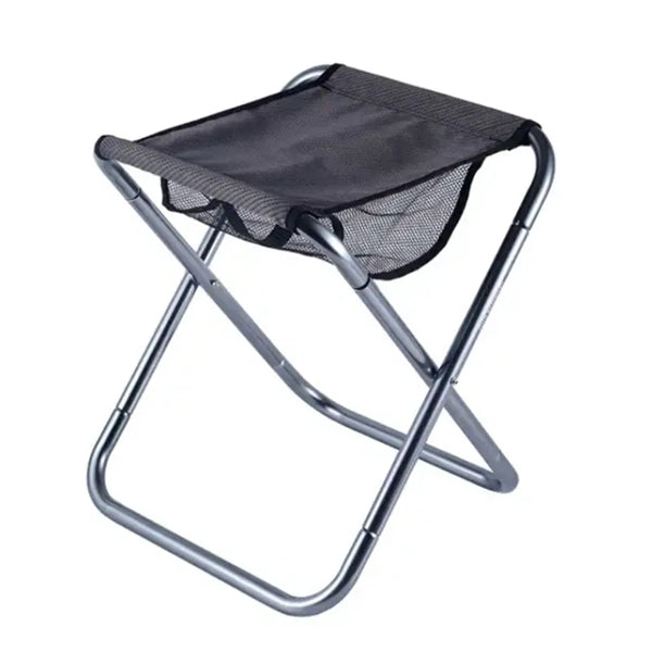 Compact Outdoor Aluminum Camping Fishing Stool Folding Chair
