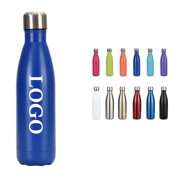 17 Oz Stainless Steel Vacuum Insulated Water Bottle