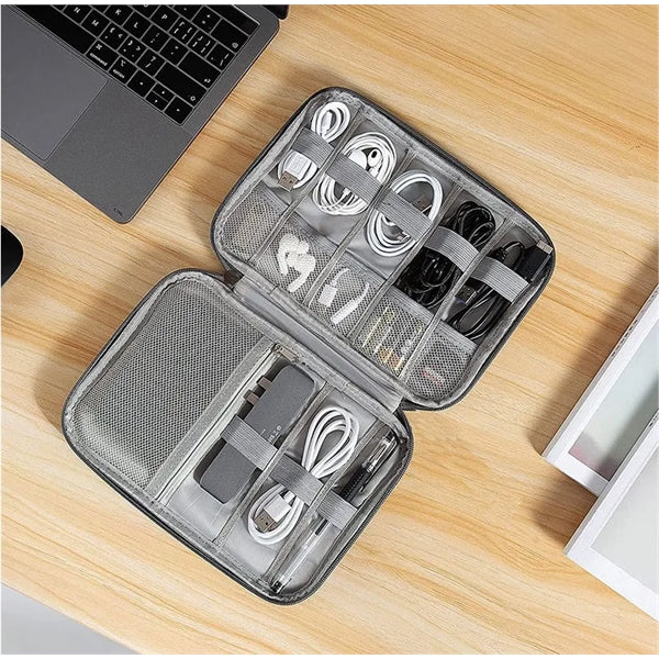 Travel Cable Pouch Electronic Organizer Bag